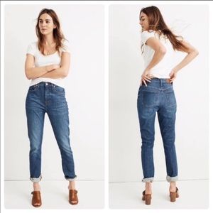 Madewell The High-Rise Slim Boyjean
